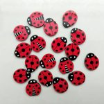 کفشدوزک تزئینی بدون چسب بسته 2 عددی