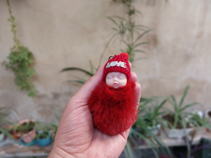 جاکلیدی آویز نوزاد پشمی