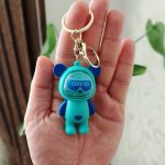 جاکلیدی سیلیکونی خرس چراغدار