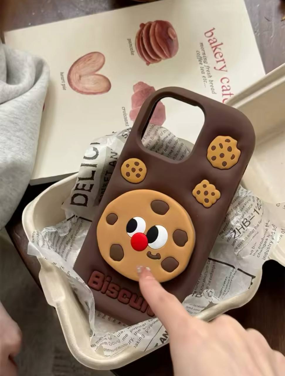 قاب بیسکویت پاپ سوکتی