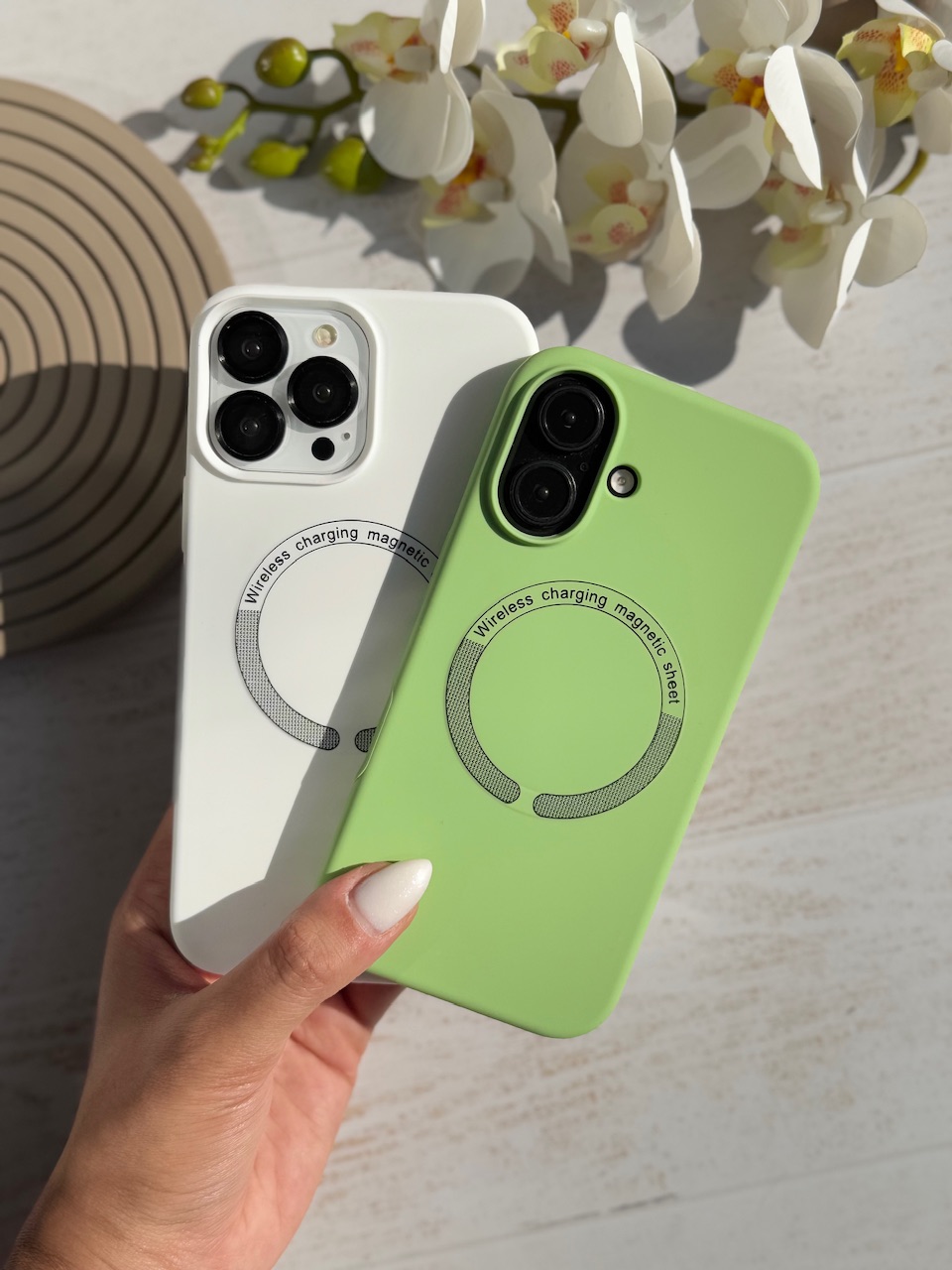 قاب سیلیکونی با مگ سیف