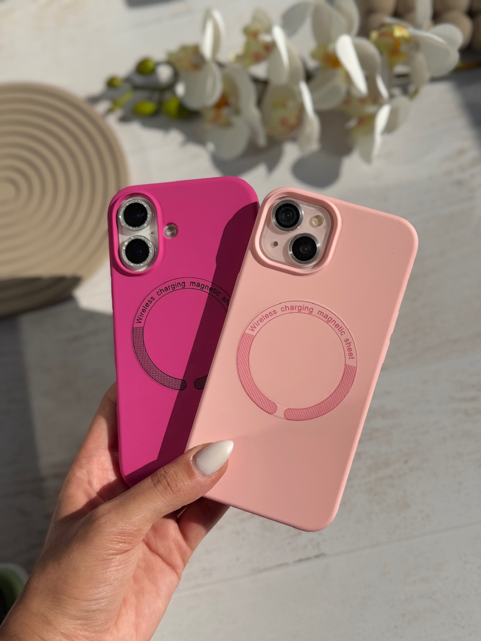 قاب سیلیکونی با مگ سیف