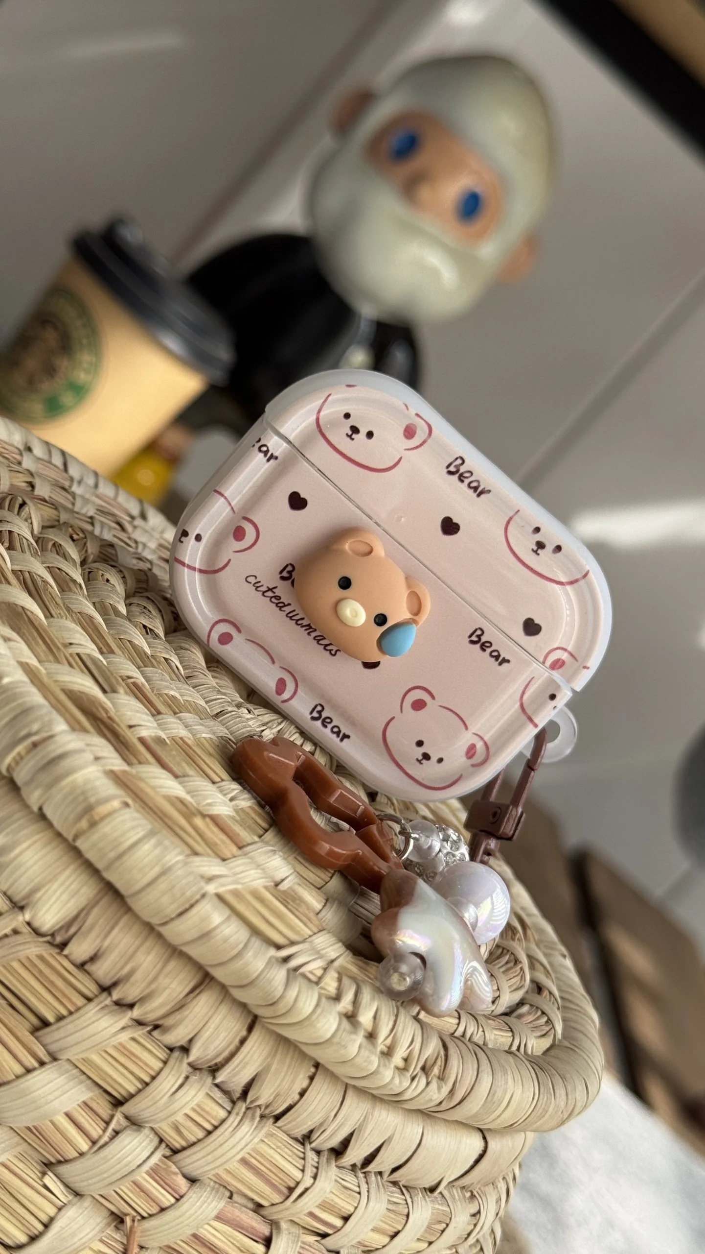 کاور ایرپاد خرس قهوه ای