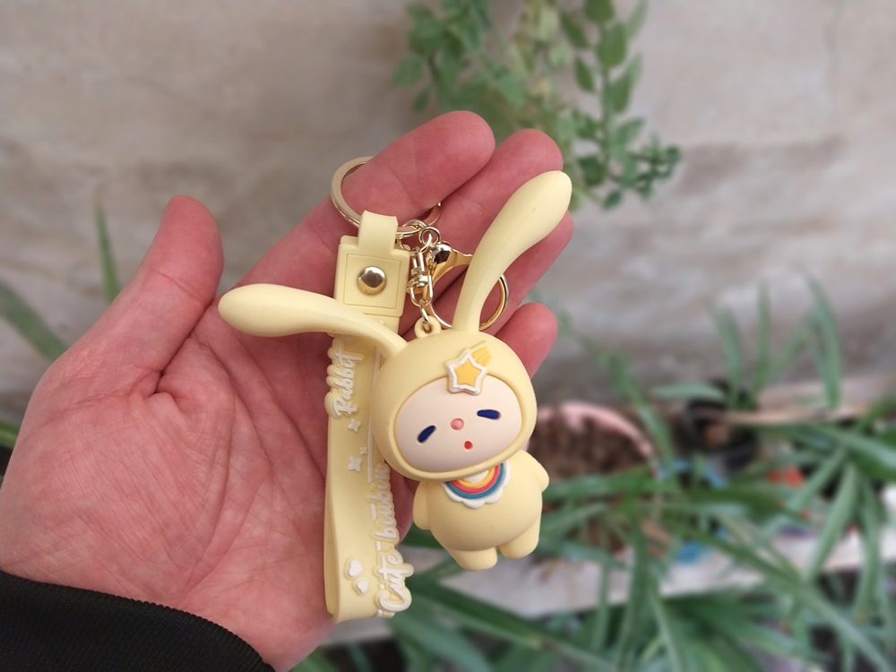 جاکلیدی آویز خرگوش گوش دراز