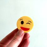 تخته پاکن کوچک وایت برد طرح ایموجی