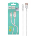 کابل شارژ فست اندروید DENMEN مدل D06V سفید