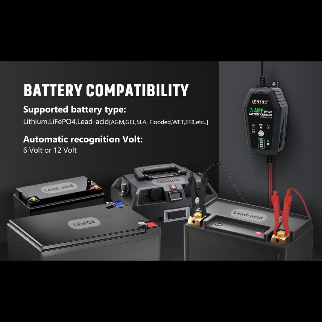 شارژر باتری خودرو و موتورسیکلت