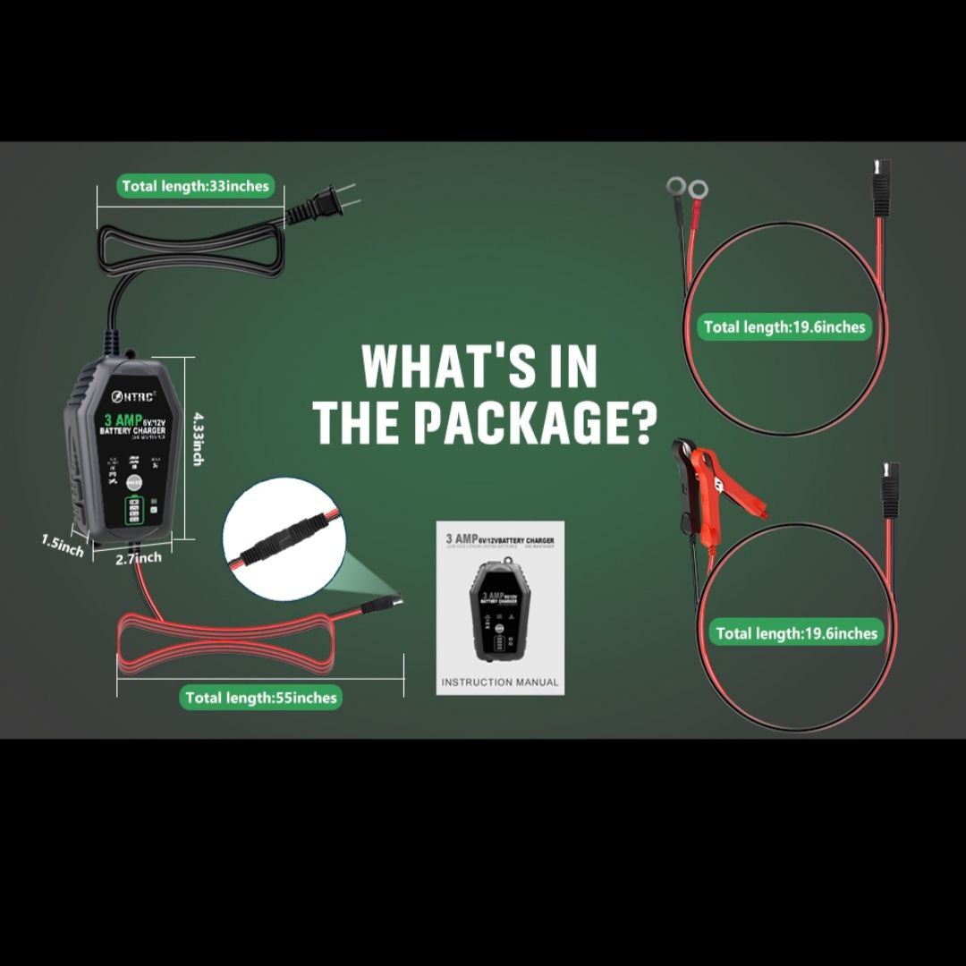 شارژر باتری خودرو و موتورسیکلت