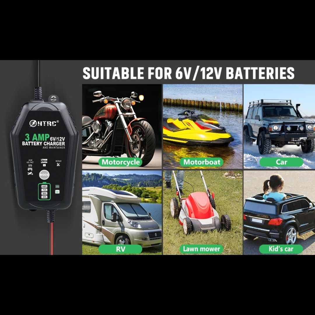 شارژر باتری خودرو و موتورسیکلت