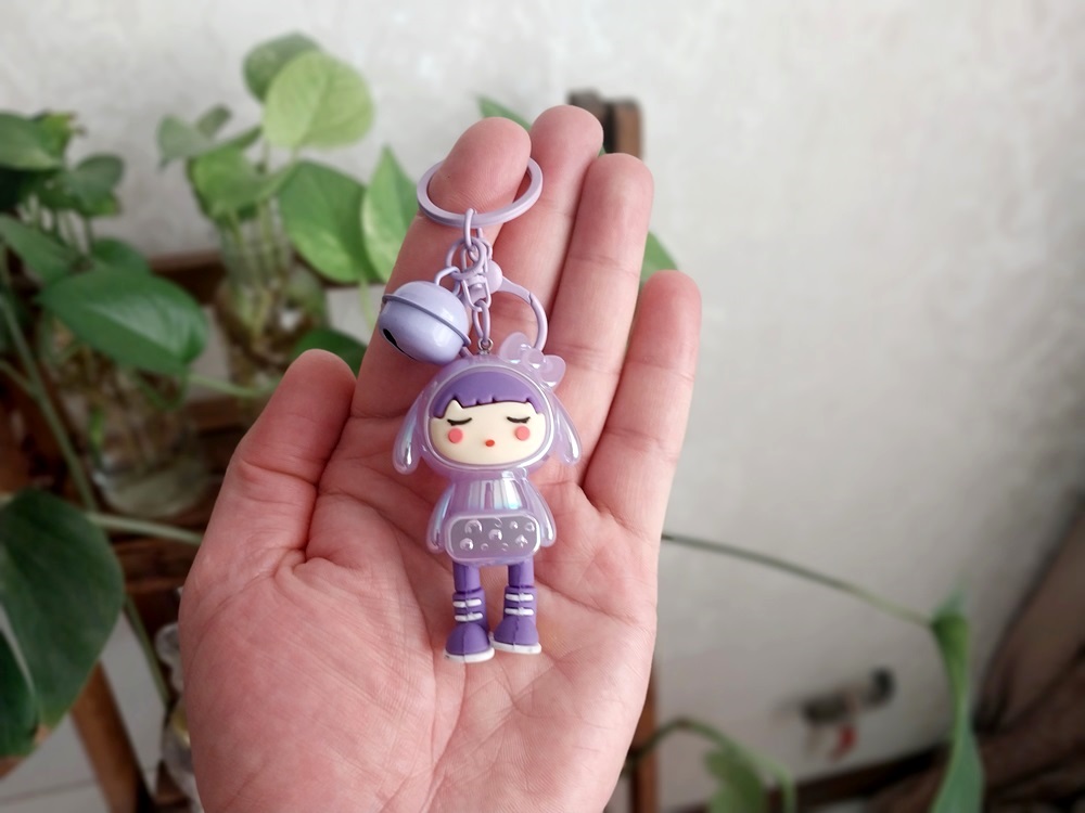 جاکلیدی سرامیکی طرح دختر