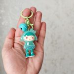 جاکلیدی سرامیکی طرح دختر