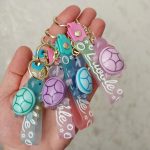 جاکلیدی رزینی طرح لاک پشت