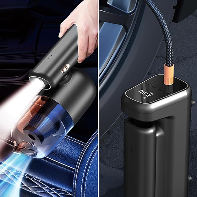 جارو شارژی 5 در 1 مخصوص خودرو Wiwu مدل AI002