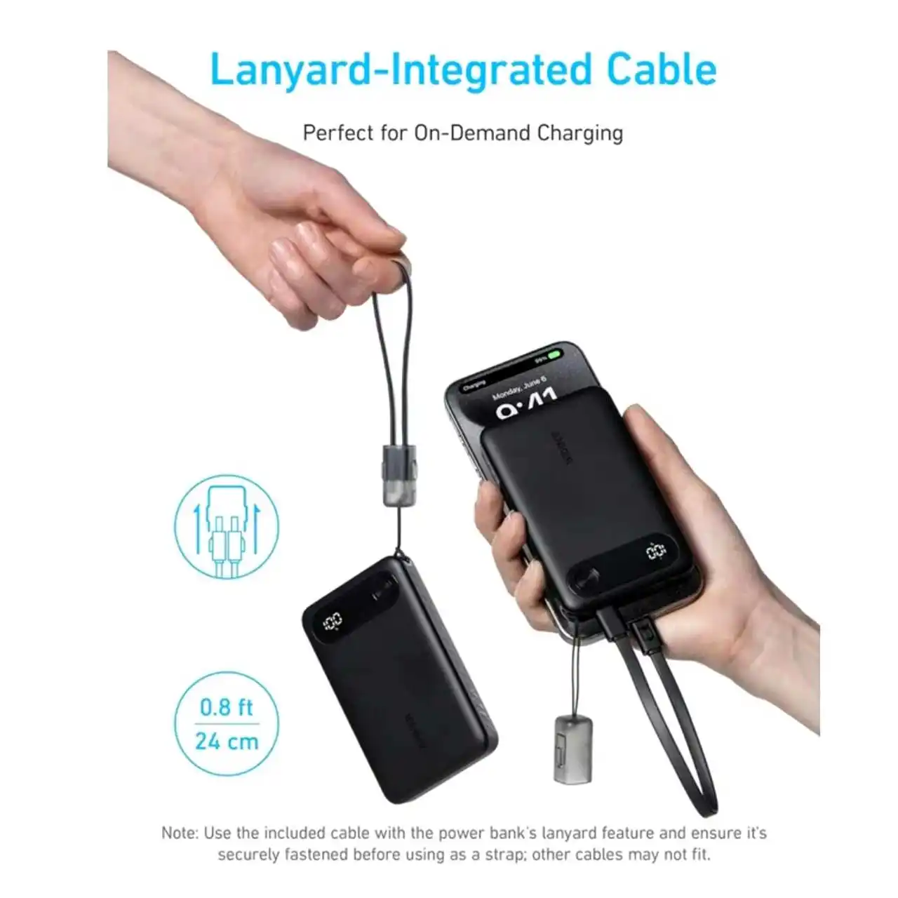 پاوربانک (PD و فست شارژ) Anker 22.5W 10000mAh مدل A1257
