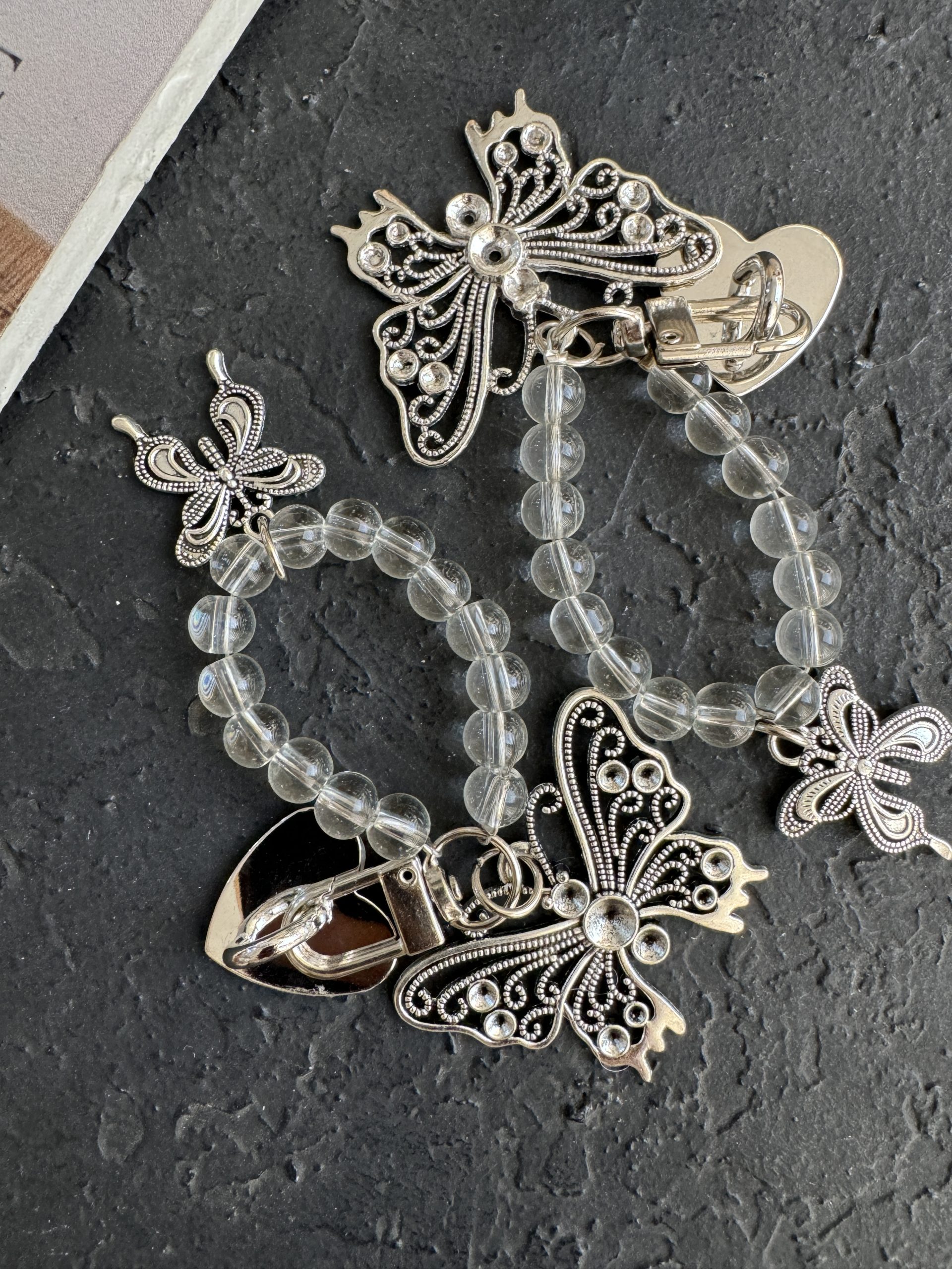 بند و آویز پروانه فلزی چسبی