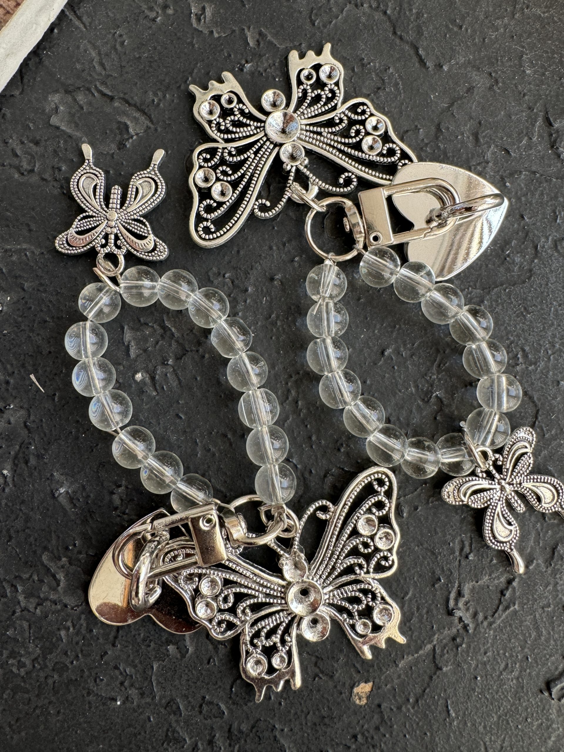 بند و آویز پروانه فلزی چسبی