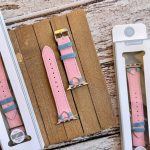 بند اپل واچ کبریتی صورتی قلبی