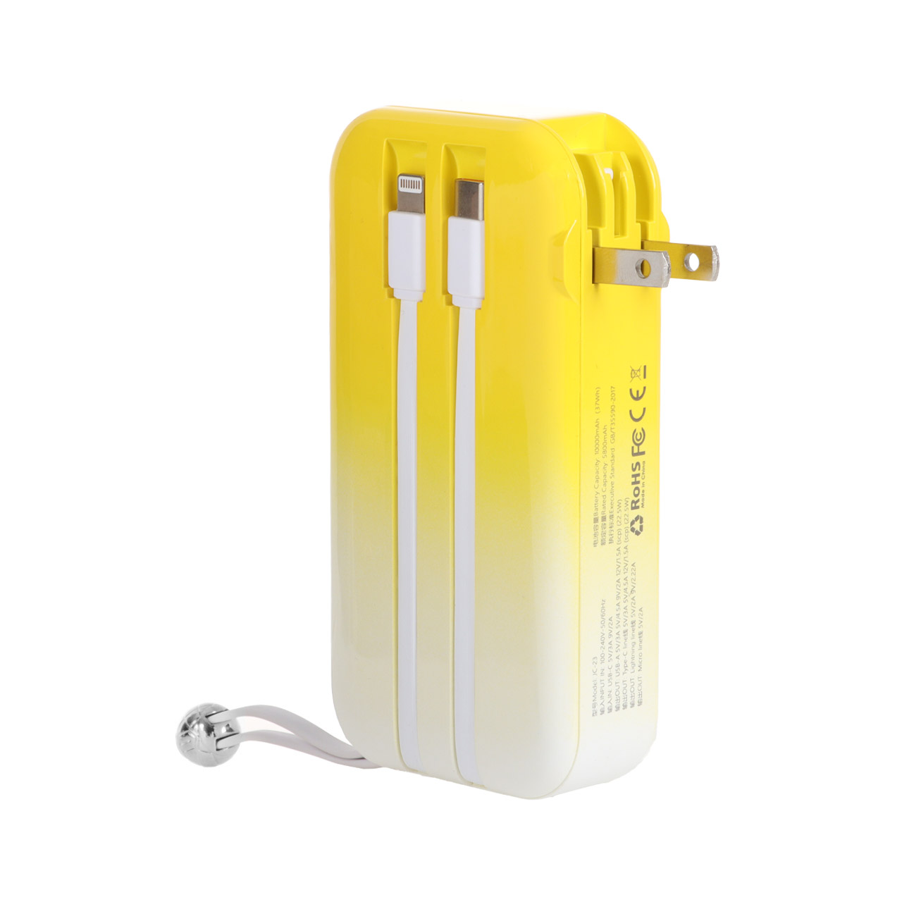 پاوربانک (PD و فست شارژ) Wiwu 22.5W 10000mAh مدل JC-23