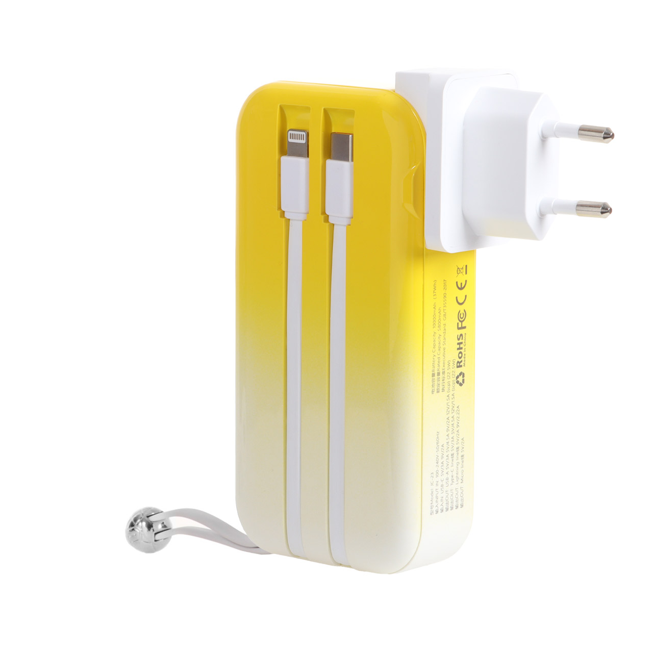 پاوربانک (PD و فست شارژ) Wiwu 22.5W 10000mAh مدل JC-23