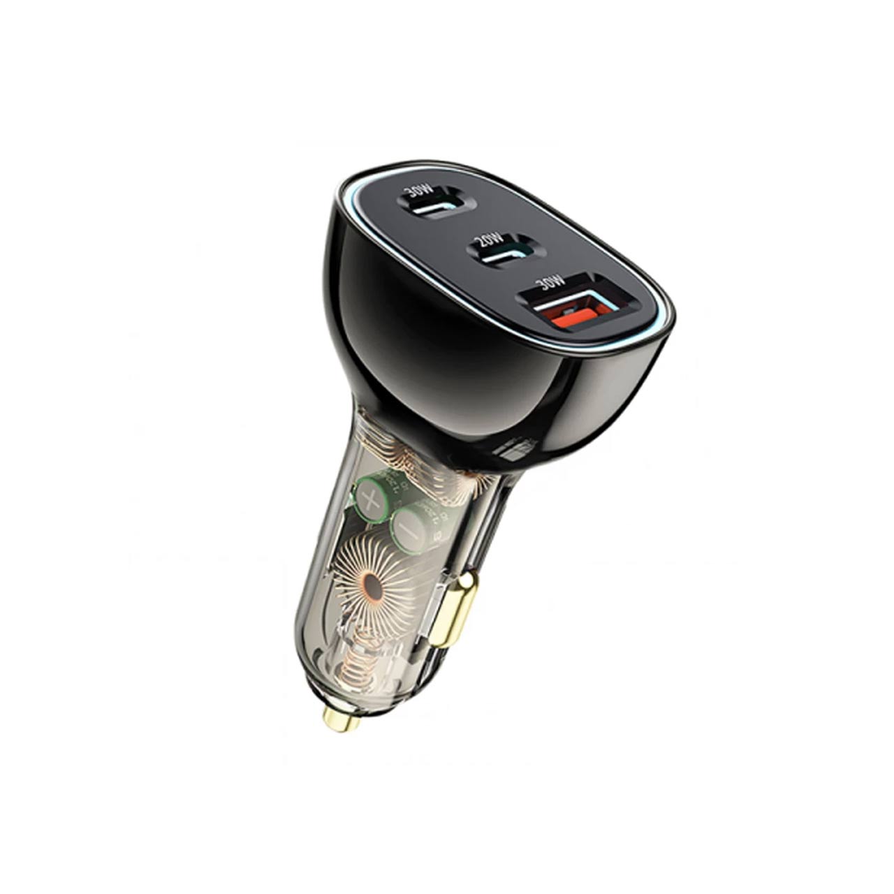 شارژر فندکی فست و PD سه پورت Wiwu مدل PC700 80W