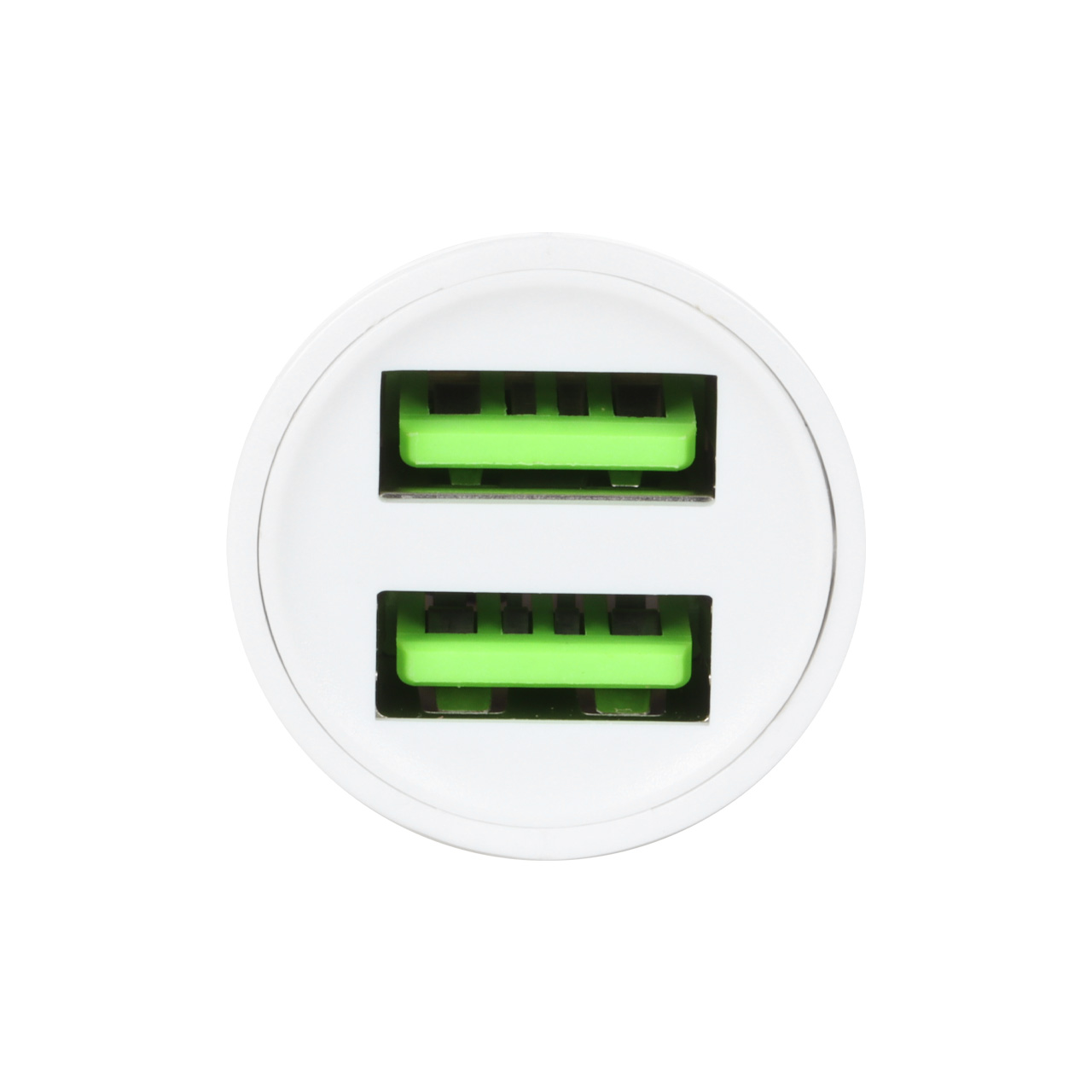 شارژر فندکی 12W فست دو پورت DENMEN مدل DZ17