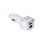 شارژر فندکی 30W فست دو پورت TSCO مدل TCG 40 به همراه کابل شارژ Type-C