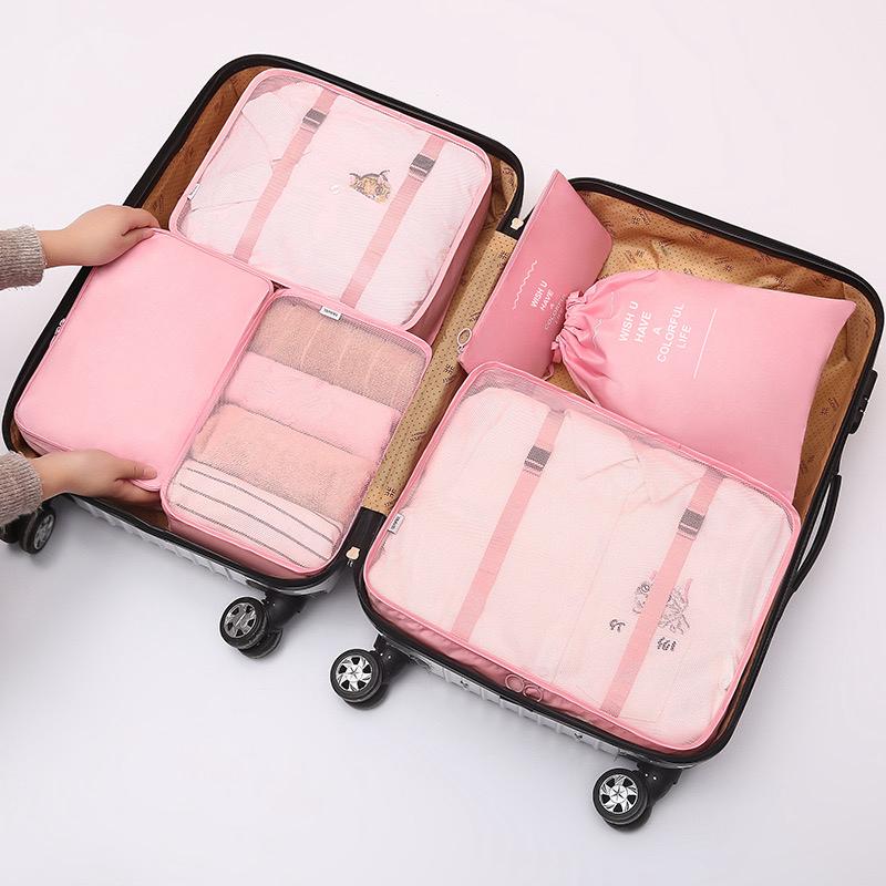 نظم دهنده مسافرتی چمدان مای هوم 7 تکه