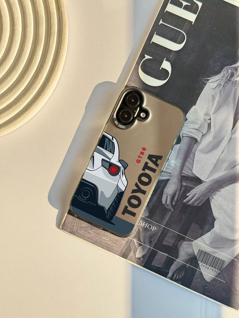 قاب موبایل سفارشی toyota gt86 | socool