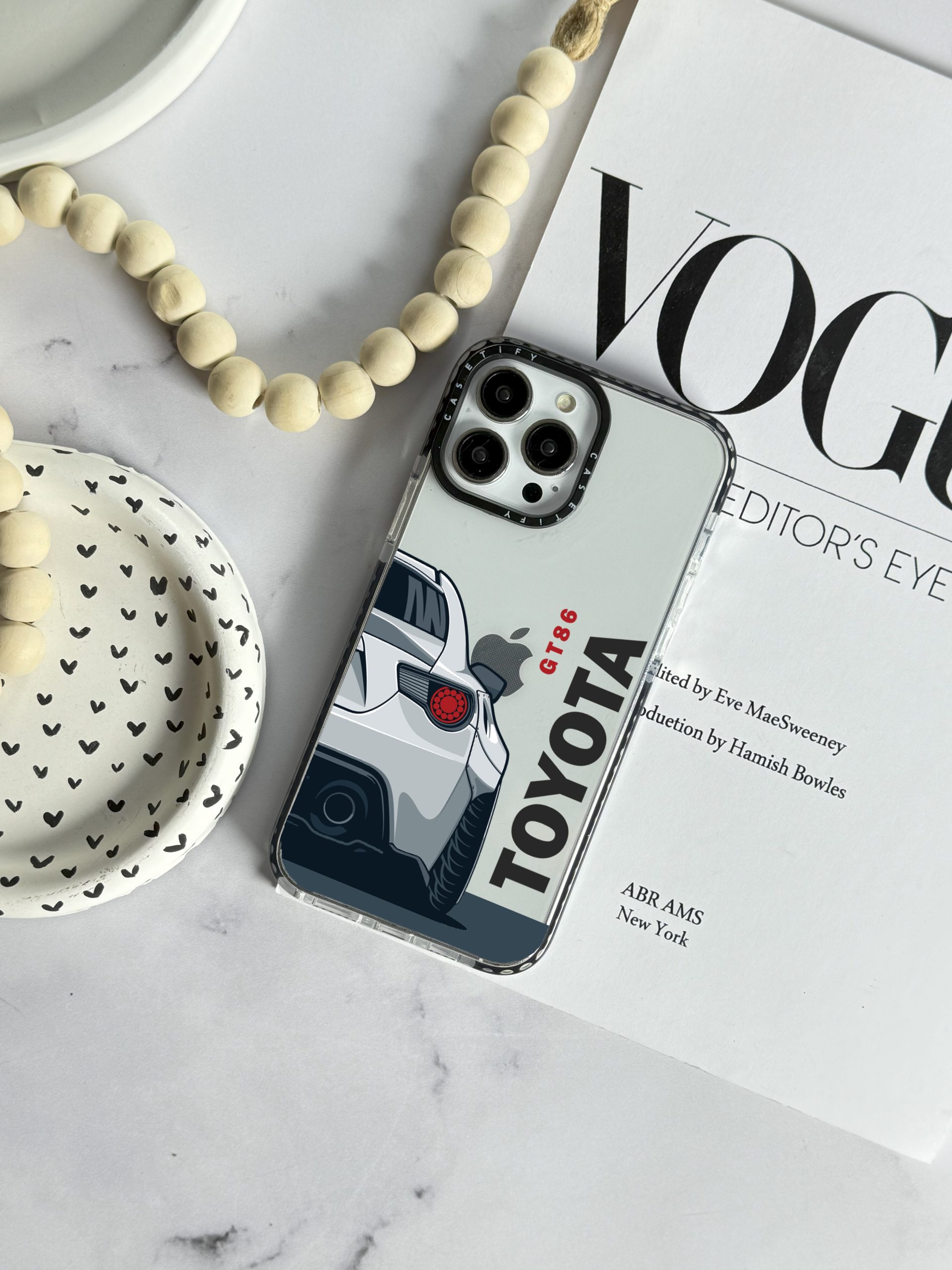 قاب موبایل سفارشی شفاف | toyota gt86