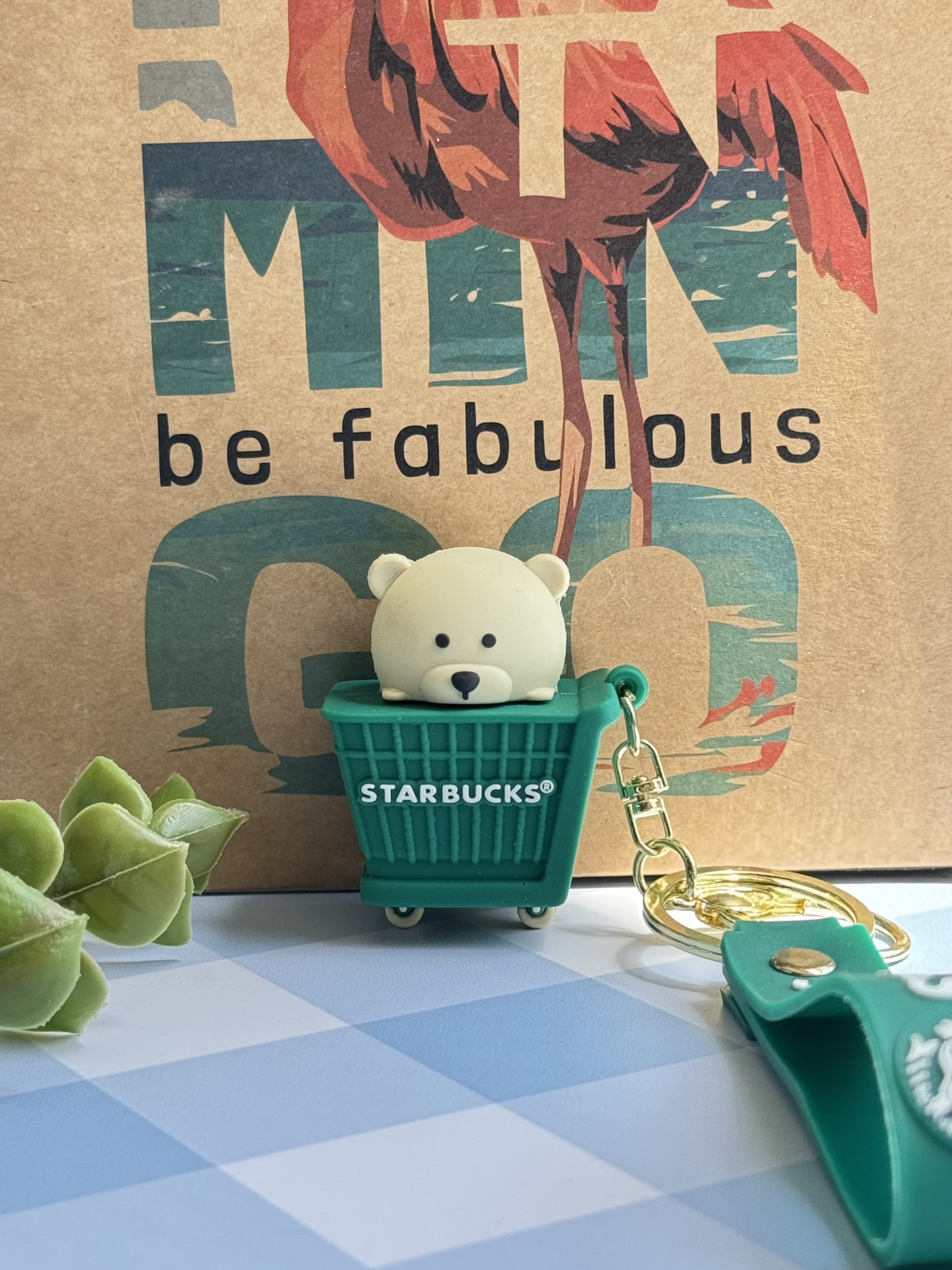 جاکلیدی سیلیکونی خرس استارباکس