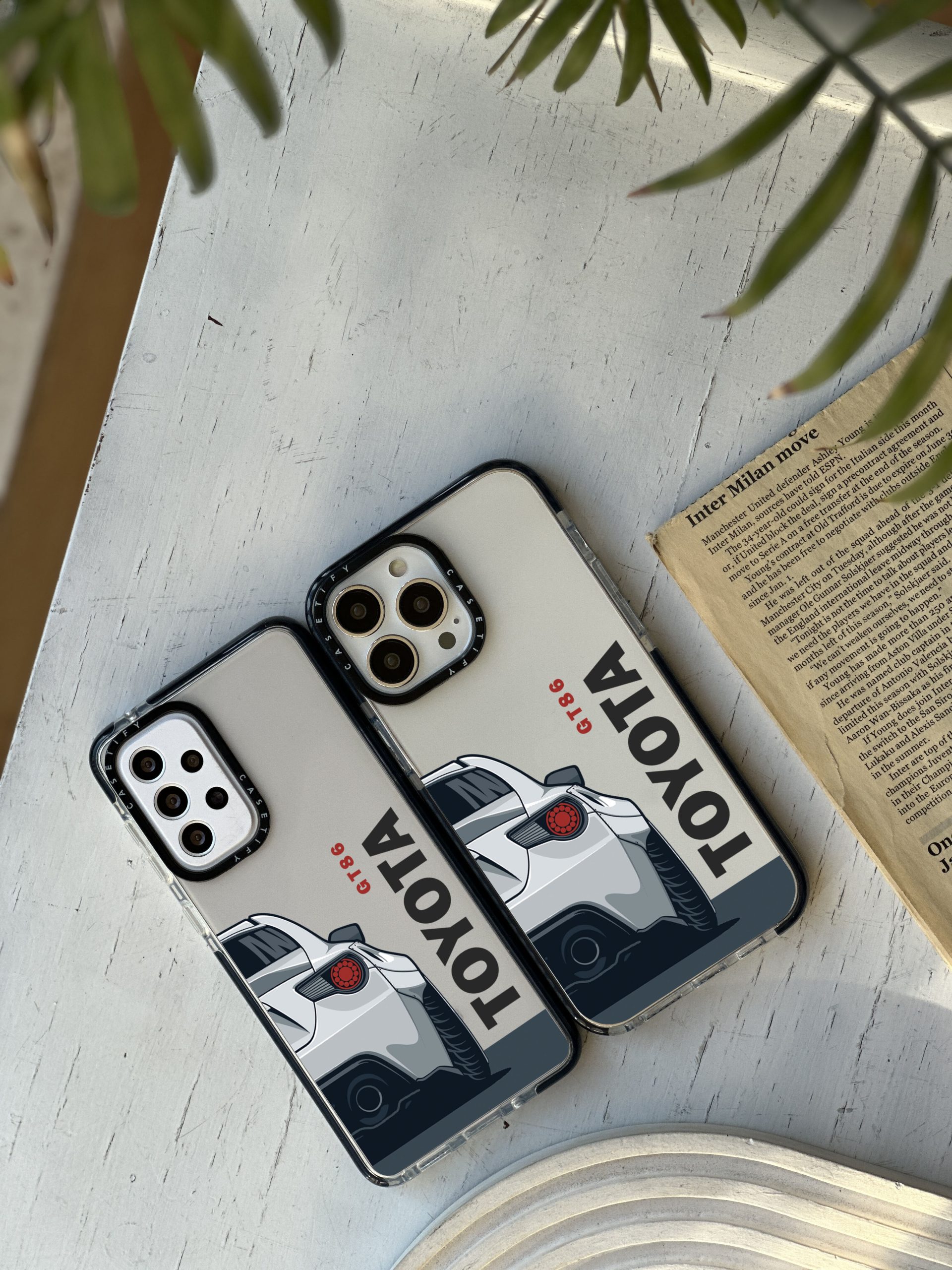 قاب موبایل سفارشی شفاف | toyota gt86