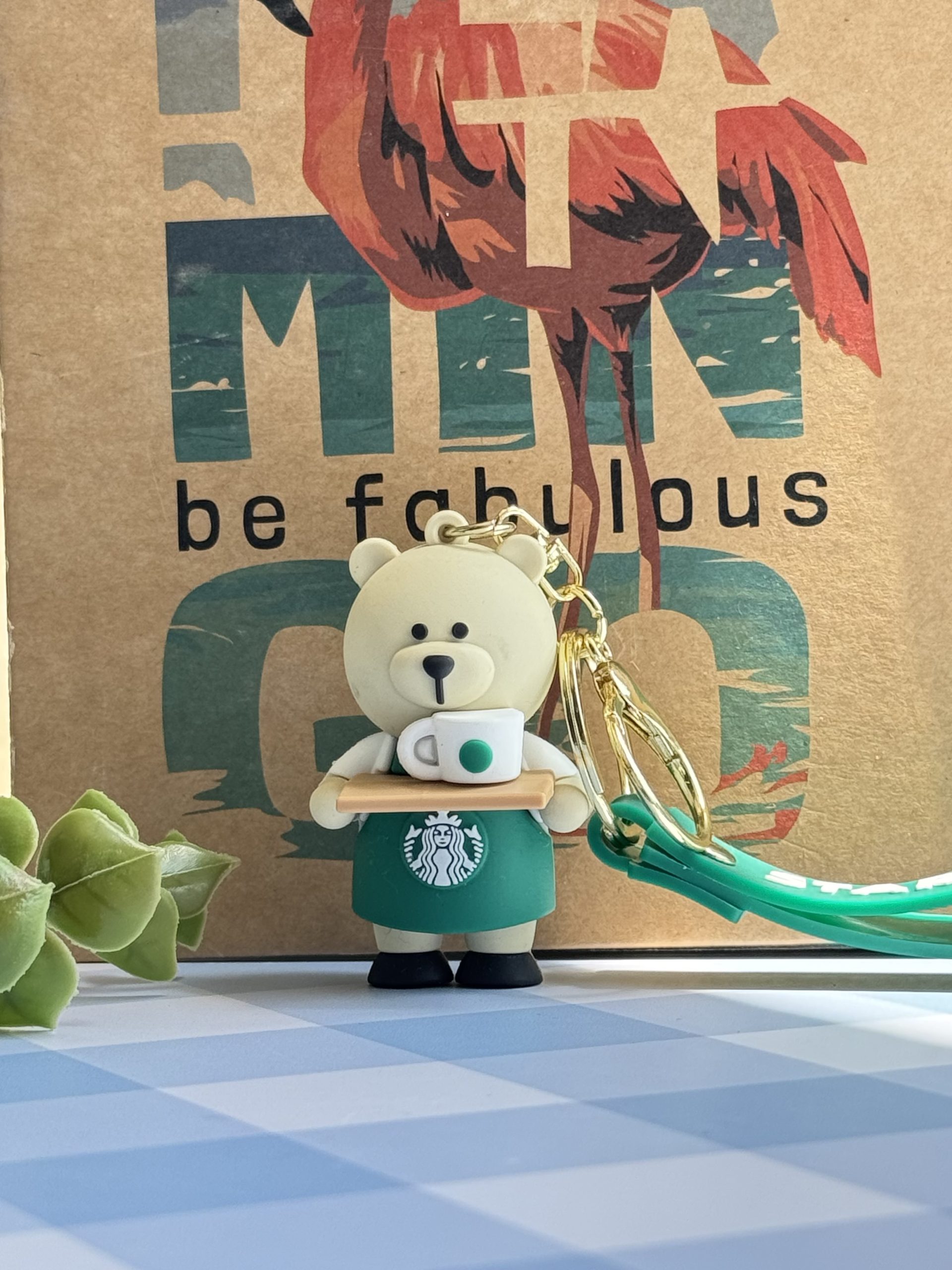 جاکلیدی سیلیکونی خرس استارباکس