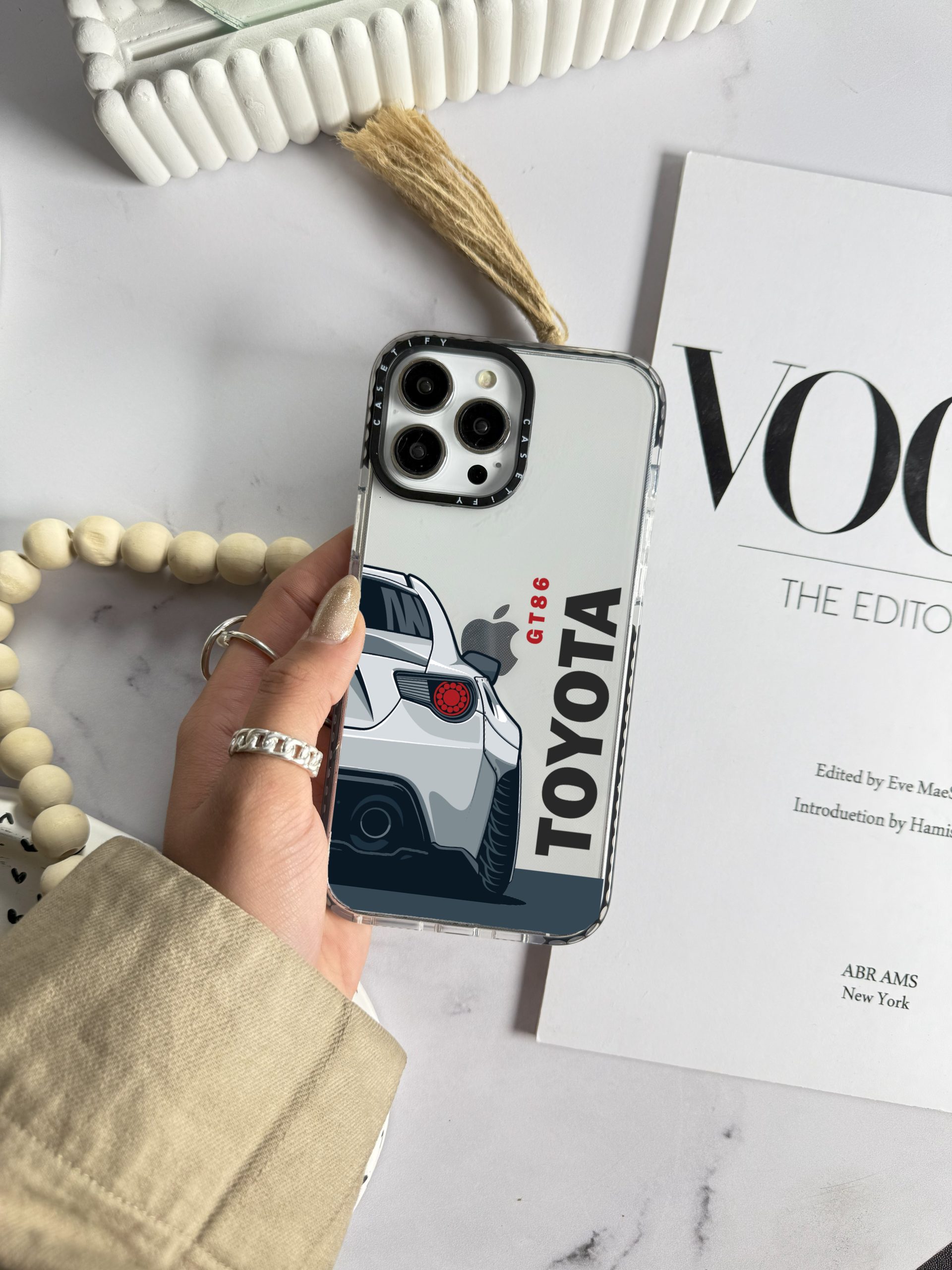 قاب موبایل سفارشی شفاف | toyota gt86