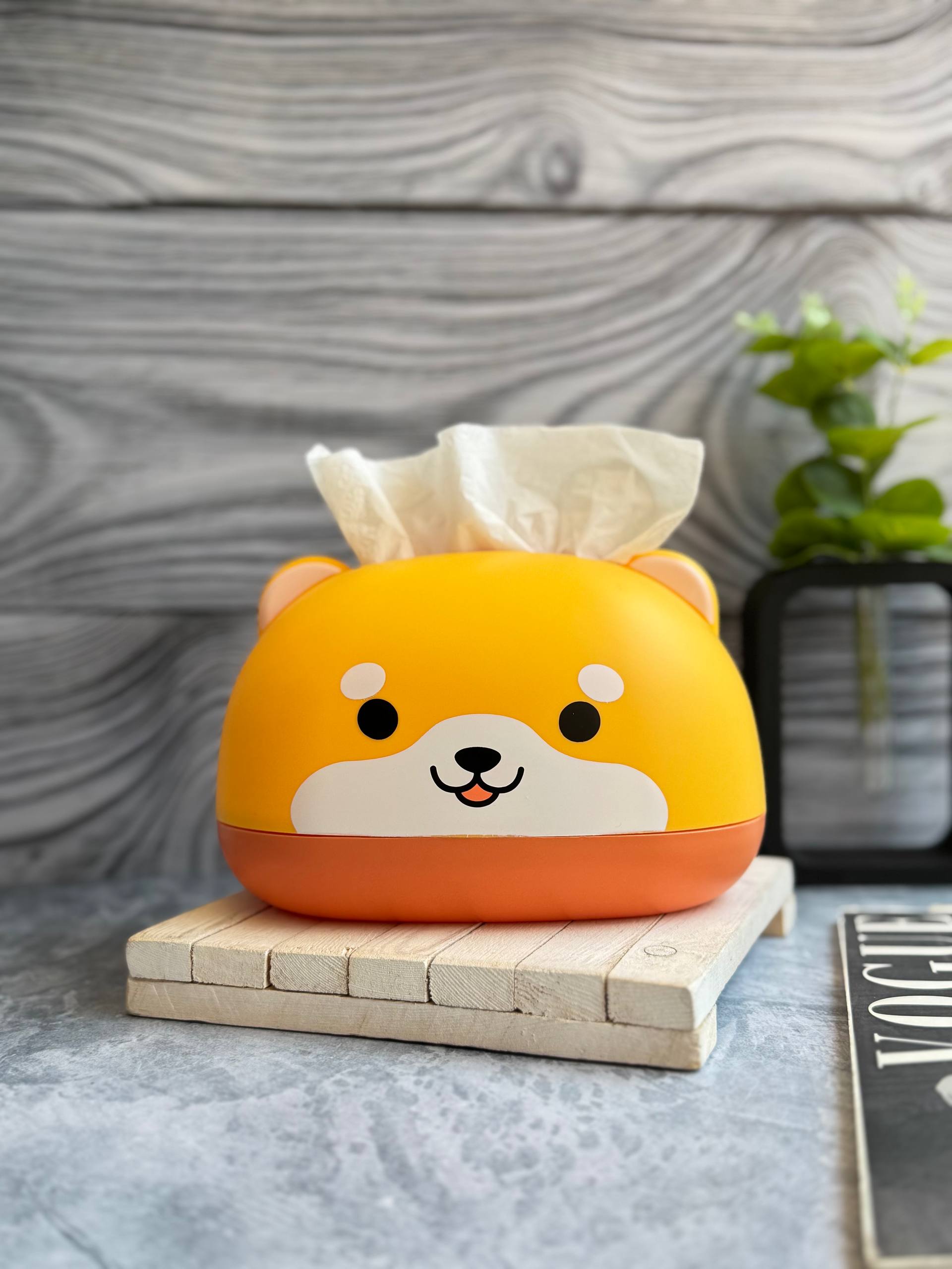 جا دستمال کاغذی فانتزی حیوانات زیر رنگی