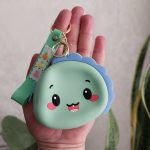 جاکلیدی کیفی فانتزی سیلیکونی کوچک