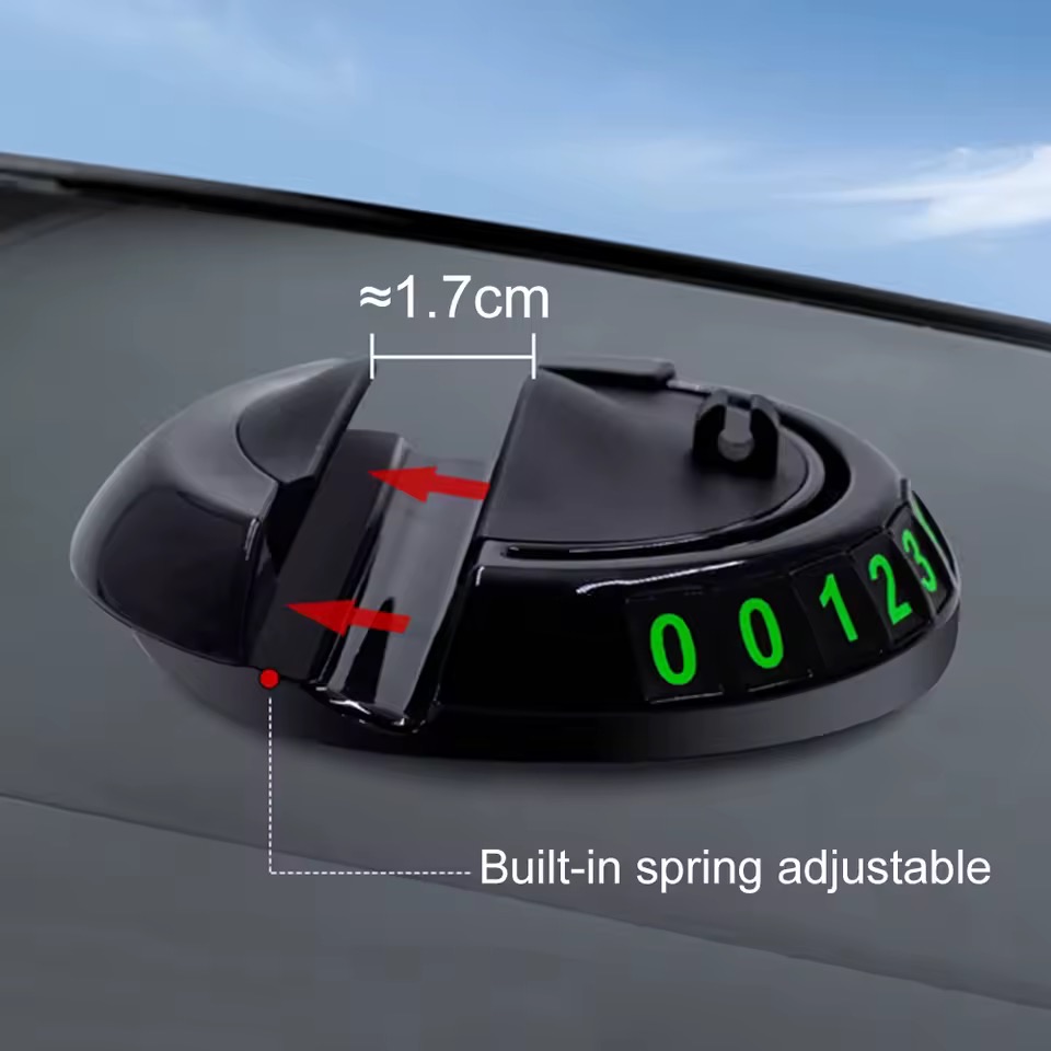 گریب داشبورد خودرو همراه با هولدر و شماره موبایل
