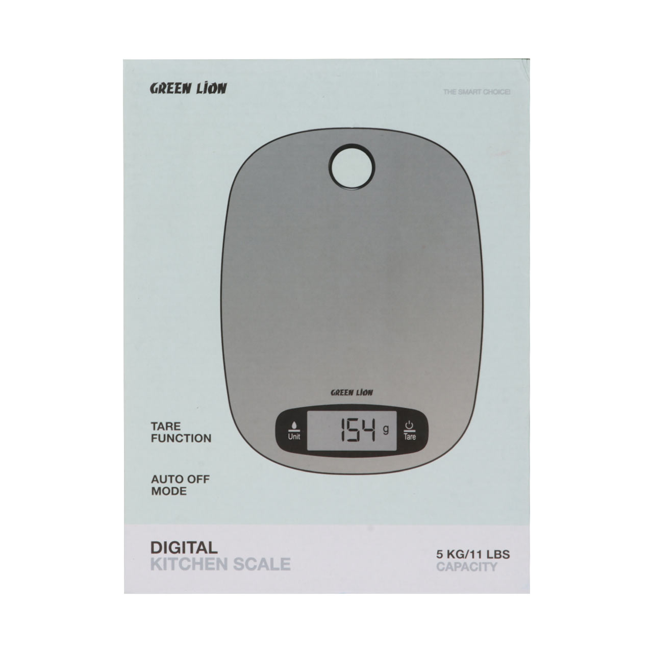 ترازوی دیجیتال آشپزخانه Green Lion مدل GNDIGSCALESL