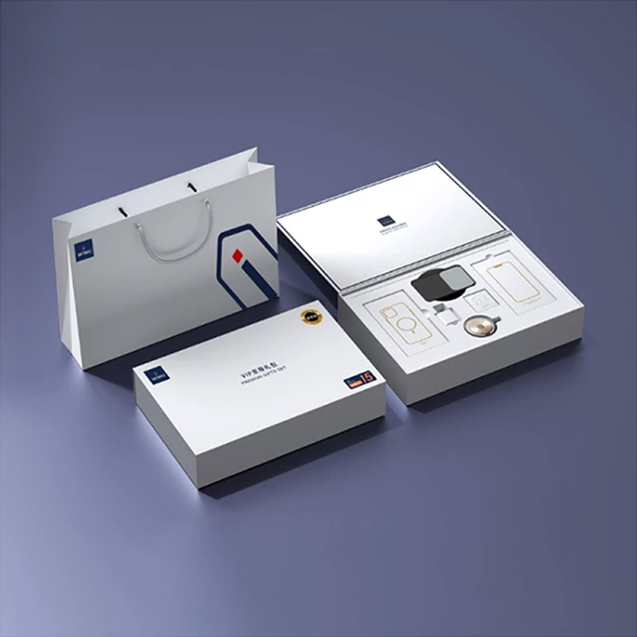 پک هدیه ویژه 6in1 لوازم جانبی Wiwu iPhone 15 Pro Max