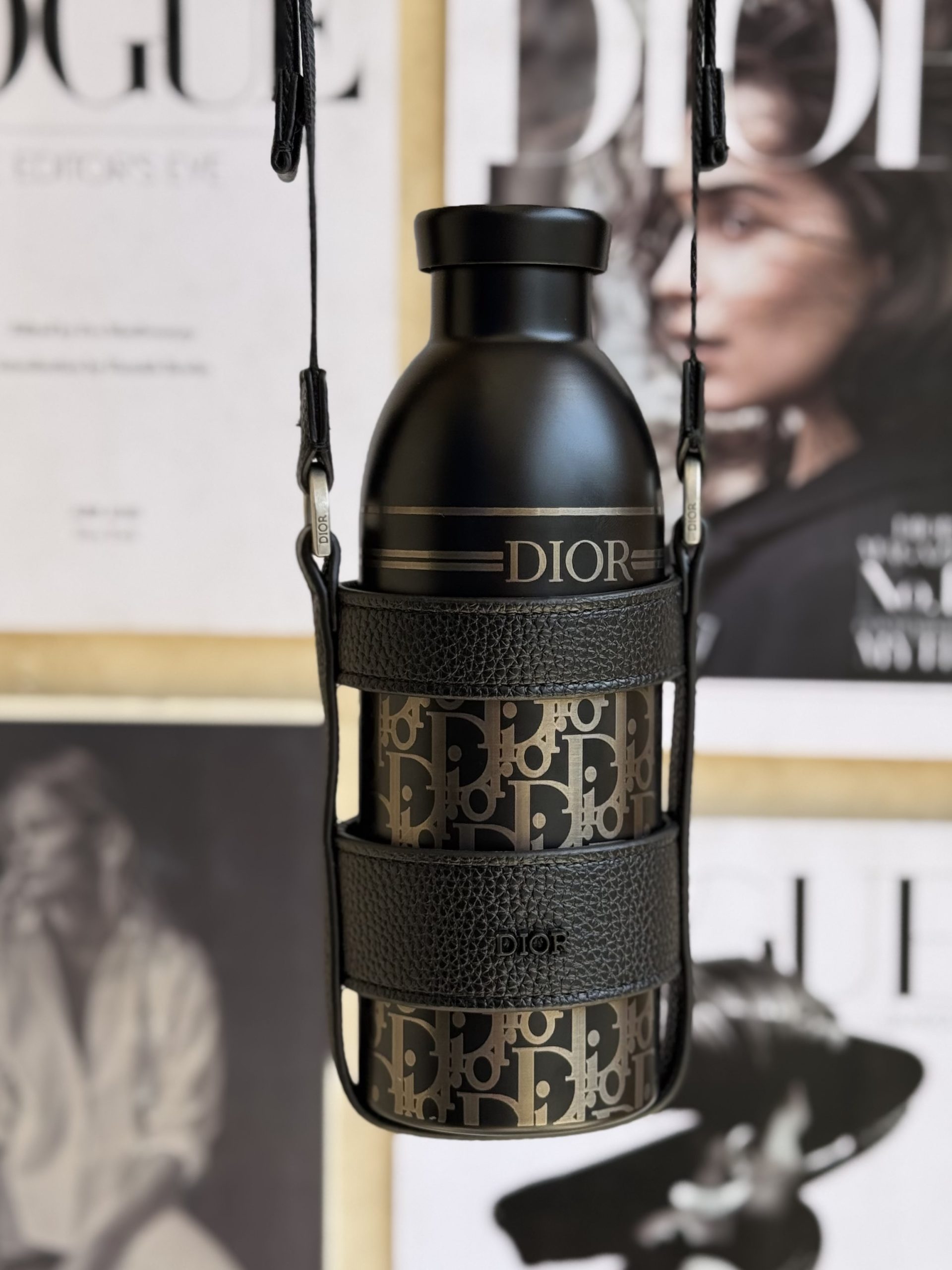 بطری آب استیل دیور سری آکوا با بند دوشی