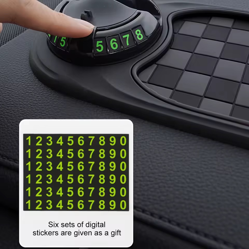 گریب داشبورد خودرو همراه با هولدر و شماره موبایل