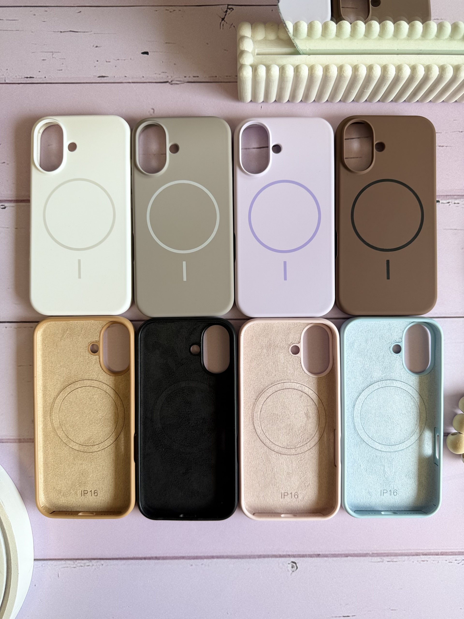 قاب سیلیکونی مگ سیف دار آیفونی