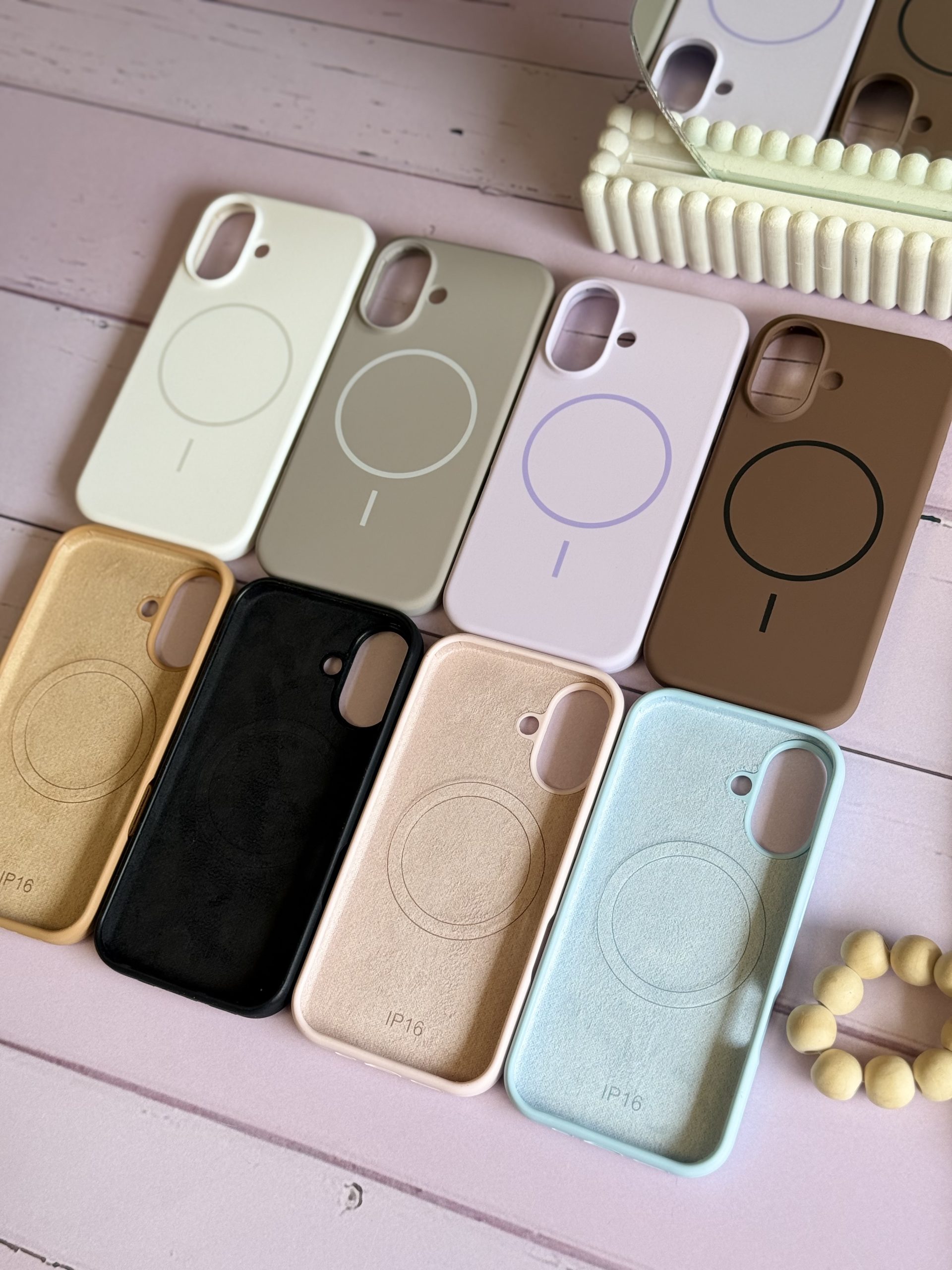 قاب سیلیکونی مگ سیف دار آیفونی