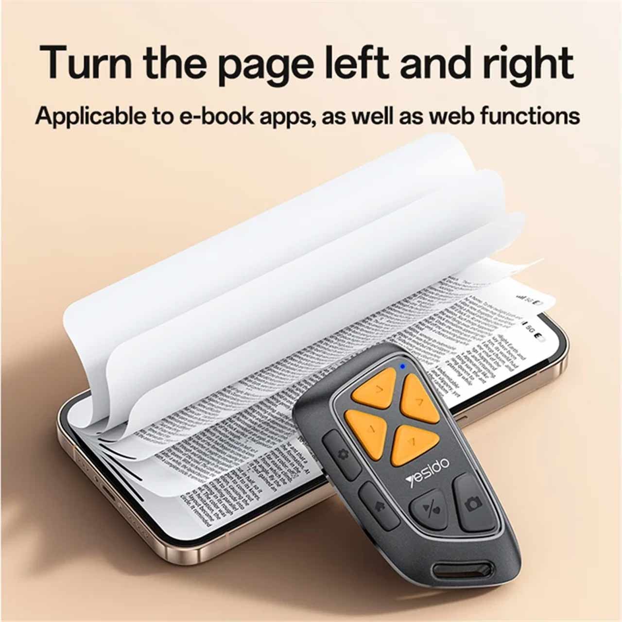ریموت کنترل بلوتوثی موبایل و تبلت Yesido مدل SF25