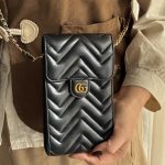 کیف فری سایز یک طرفه گوچی بالشتی + بندزنجیری