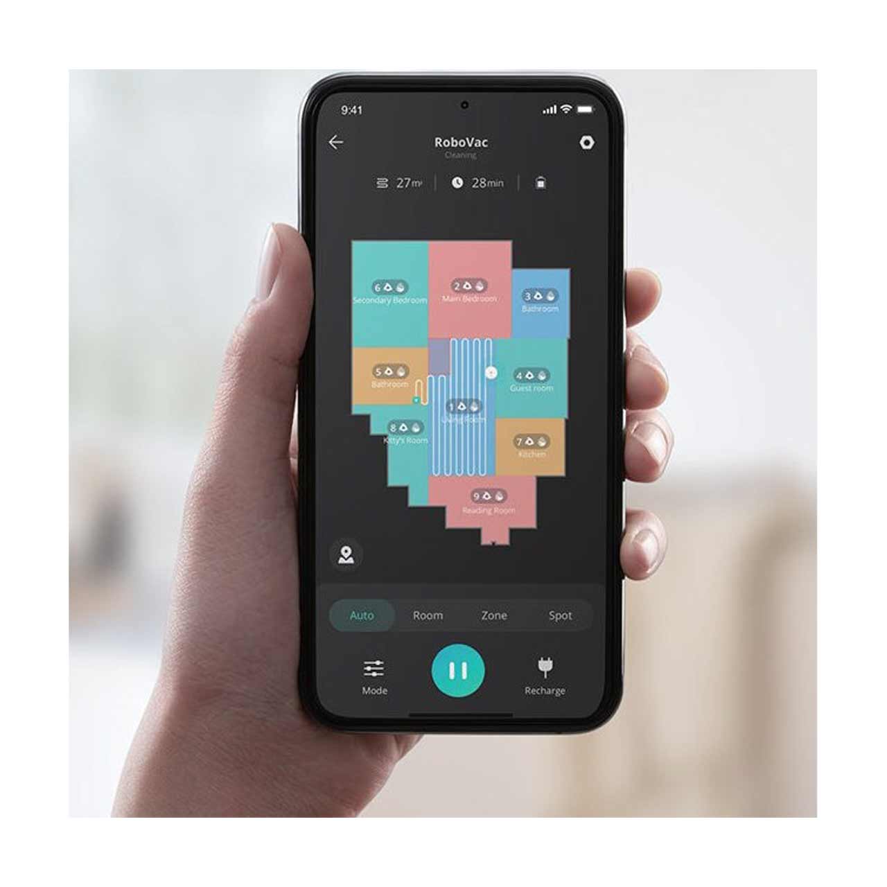 جارو رباتیک ANKER مدل eufy L35 Hybrid Robot Vacuum Cleaner T2182K11