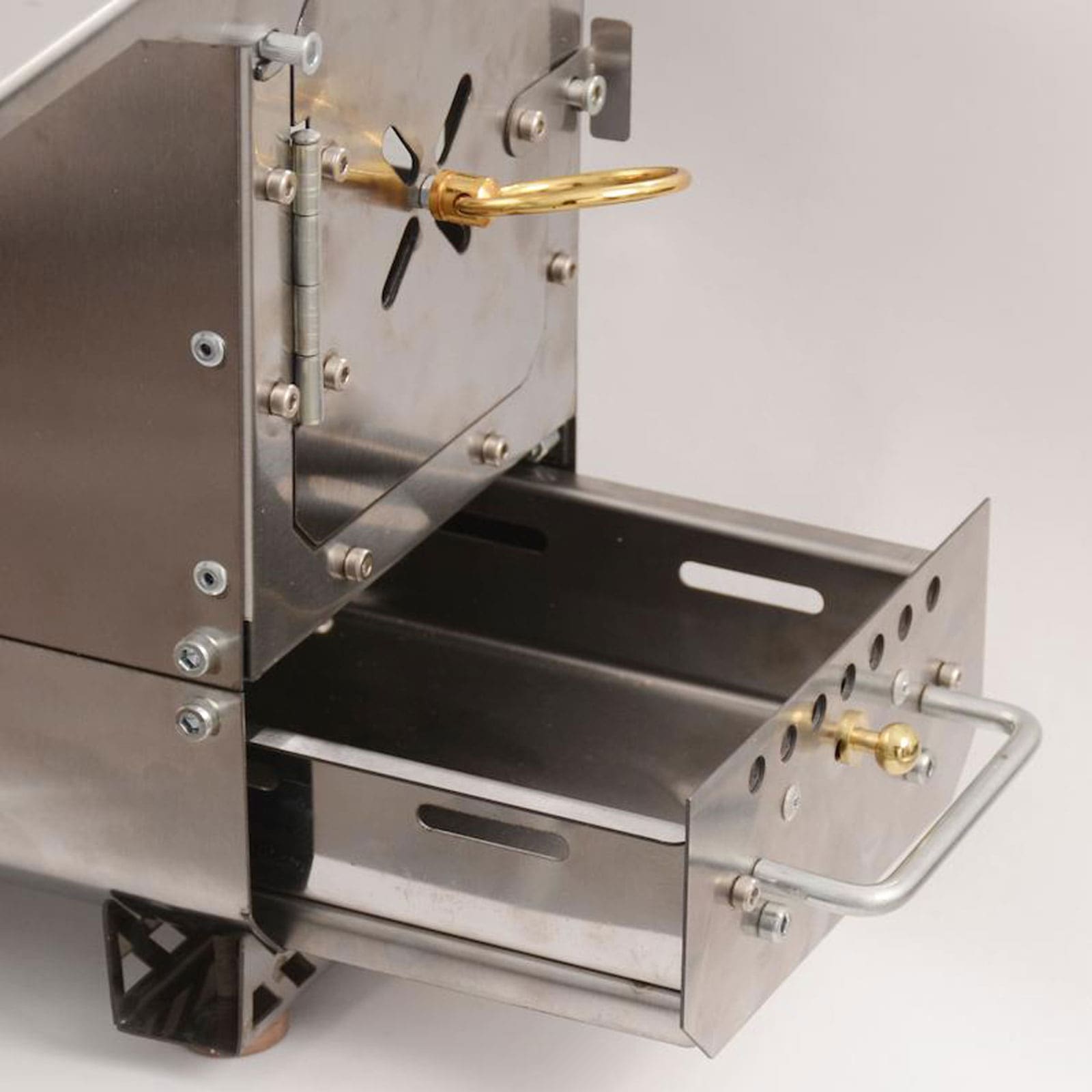 بخاری هیزمی تمام استیل تاشو قابل حمل