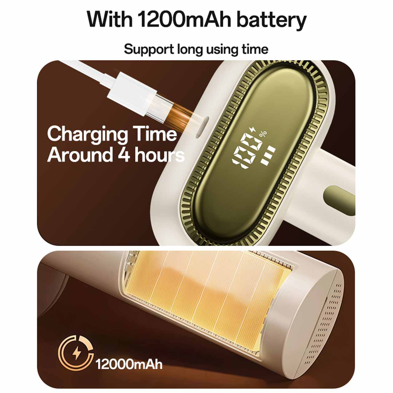 پرزگیر شارژی دو موتوره لباس Yesido مدل EC20