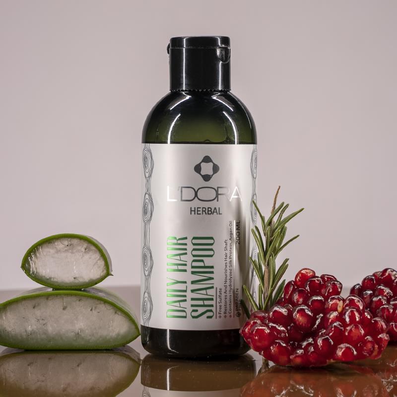 شامپو روزانه موی سر لدورا هربال 200 میلی لیتر