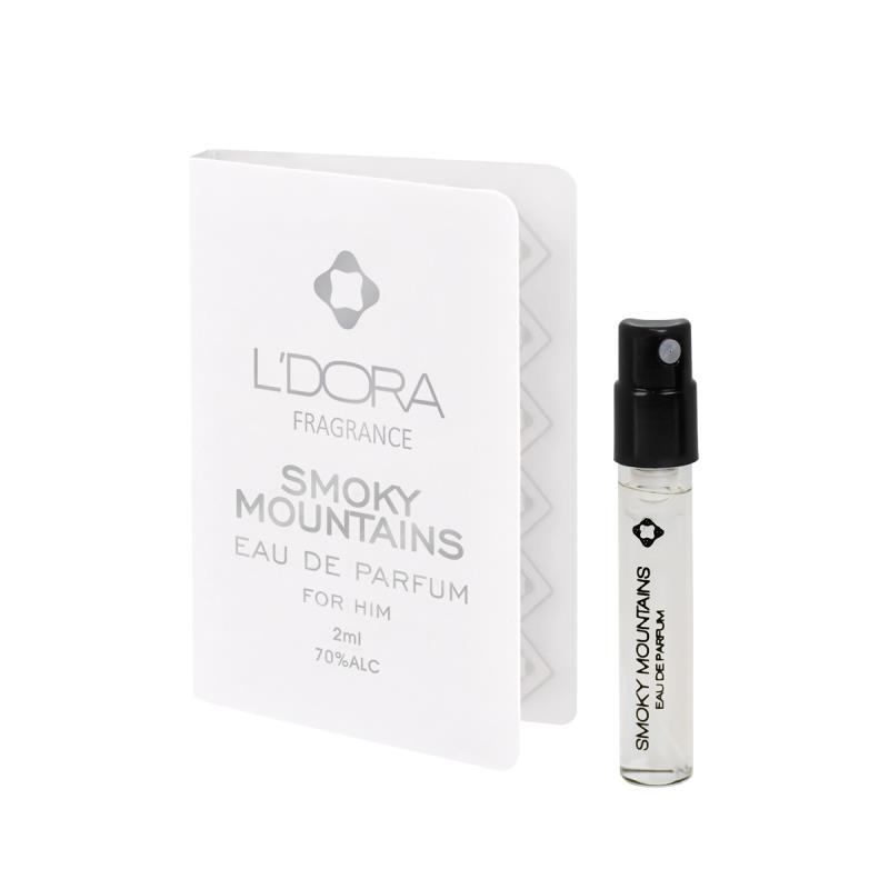 تستر ادوپرفیوم مردانه مدل لدورا SMOKY MOUNTAINS فرگرنس 2 میلی لیتر