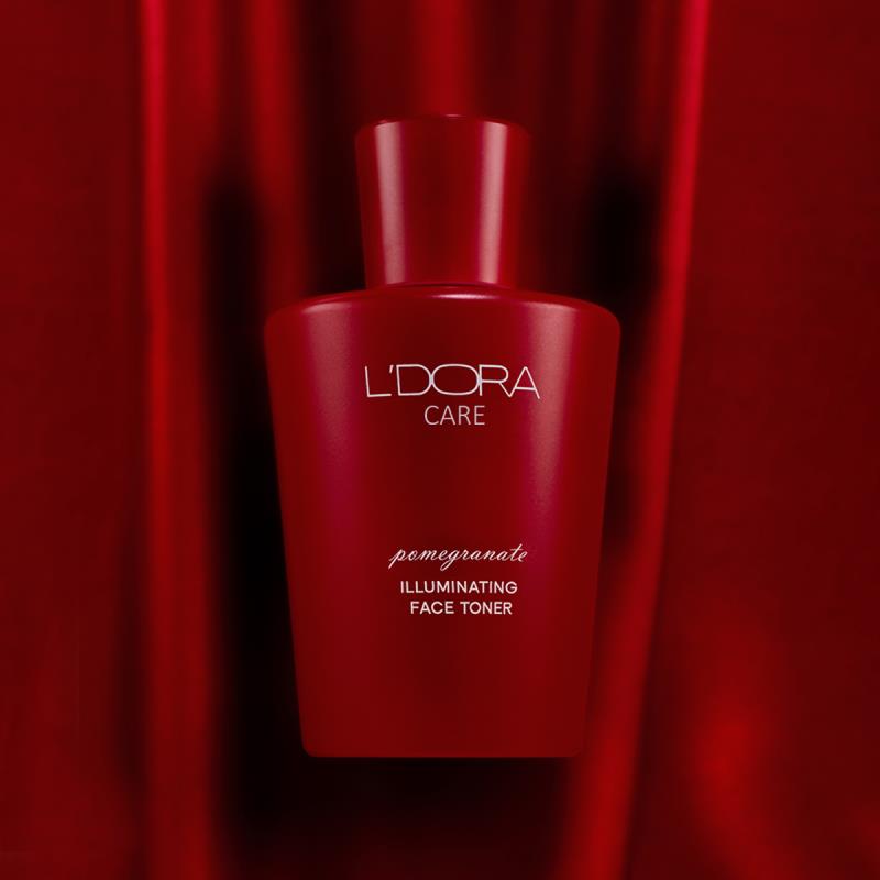 تونر روشن کننده صورت انار مناسب انواع پوست لدورا کر، 300 میلی لیتر